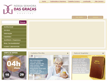 Tablet Screenshot of hnsg.org.br
